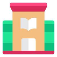 Library icon for web, app, infographic, etc vector