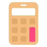 Calculator icon for web, app, infographic, etc vector