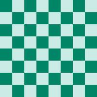 Green checkerboard Seamless Pattern Abstract Background Green and white checkered pattern like a chessboard vector