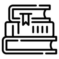 Books icon for web, app, infographic, etc vector