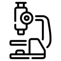 Microscope icon for web, app, infographic, etc vector