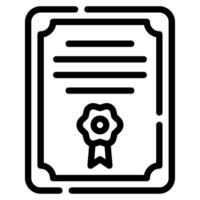 Diploma icon for web, app, infographic, etc vector