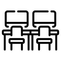 Computer Lab icon for web, app, infographic, etc vector