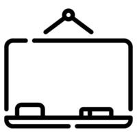 Blackboard icon for web, app, infographic, etc vector