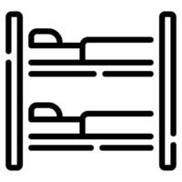 Dormitory icon for web, app, infographic, etc vector