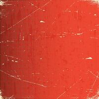 Old scratched card with halftone gradient vector