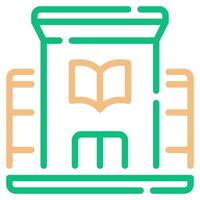 Library icon for web, app, infographic, etc vector