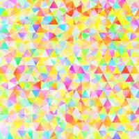 Colorful pattern with chaotic triangles vector