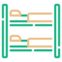 Dormitory icon for web, app, infographic, etc vector