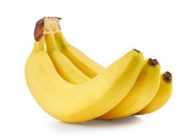 fresh ripe bananas photo