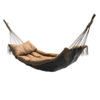 Relax and Unwind in a Comfortable Hammock with a Transparent Background, Perfect for Outdoor Relaxation and Rest png