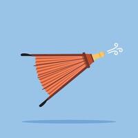 Traditional fire blower logo, wind blower illustration. Suitable for posters and web icons. vector