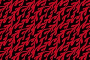 old school red fire seamless pattern for print on textile, wrapping,banner, card. abstract fire pattern on black background. retro flaming pattern. groovy flame seamless pattern vector