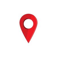 Location pin icon. Map pin place marker. Location icon. vector