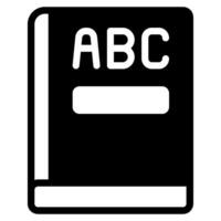 Textbook icon for web, app, infographic, etc vector