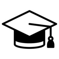 Graduation Cap icon for web, app, infographic, etc vector