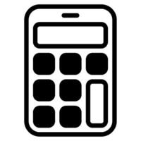 Calculator icon for web, app, infographic, etc vector