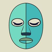 Sheet mask. Sleeping, overnight, anti age, patches, swelling reduction, moisturizing, skin nutrition, lightening dark circles, pigmentation, hydrogel, morning evening routine, care, wrinkle smoothing vector