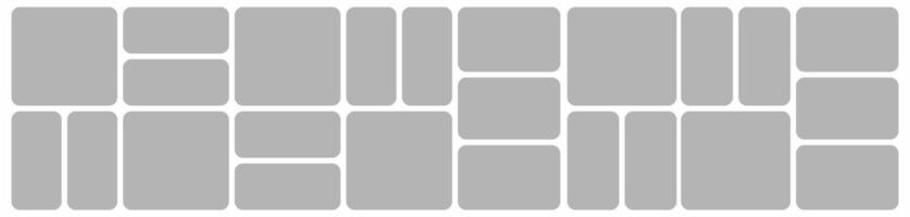 frame collage layout abstract vector