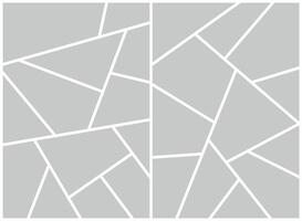 Collage grid photo effect photo frames background vector