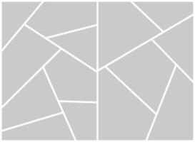 grid photo effect photo frames background vector