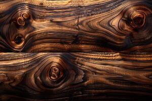 Rustic Wooden Texture with Natural Wood Grain and Knots for Backgrounds and Design Elements photo