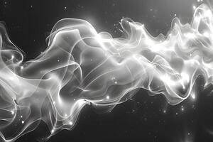 Abstract Light Wave Background - Fluid, Ethereal, and Dreamlike Design for Digital Art and Print photo