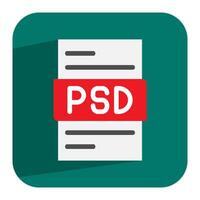 document flat icon. Exclusive file icon with perfect detail. Can be used for website, ui and mobile app. vector