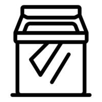 Open top load washing machine icon showing laundry appliance vector