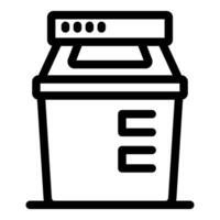 Office multifunction printer machine printing icon vector