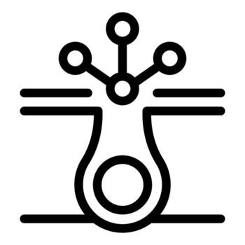 Data processing system transforming information with connections vector