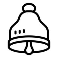 Notification bell icon symbolizing alert and new message vector