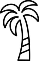 Palm tree Icon Design vector