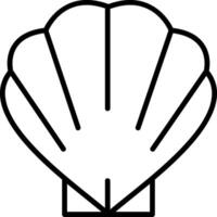 Seashell Icon Design vector