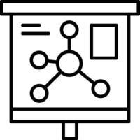 Mind Map Icon Design vector