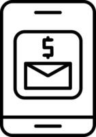 Budgeting app Icon Design vector