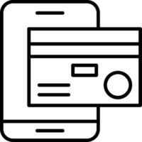 Mobile banking Icon Design vector