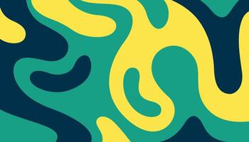 Liquid colorful shape dynamic background vector