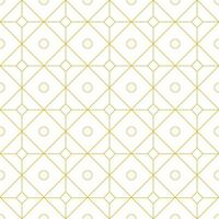Geometric square and circle shapes seamless pattern wallpaper background vector
