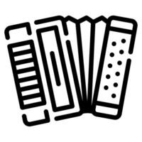 Accordion icon for web, app, infographic, etc vector