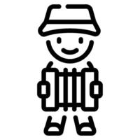 Polka Band icon for web, app, infographic, etc vector