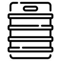Keg icon for web, app, infographic, etc vector