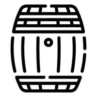 Beer Barrel icon for web, app, infographic, etc vector