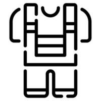 Lederhosen icon for web, app, infographic, etc vector