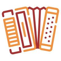 Accordion icon for web, app, infographic, etc vector