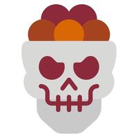 Sugar Skull icon for web, app, infographic, etc vector