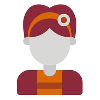 Frida Kahlo icon for web, app, infographic, etc vector