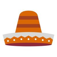 Mexican Hat icon for web, app, infographic, etc vector