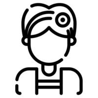 Frida Kahlo icon for web, app, infographic, etc vector