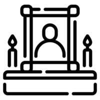 Ofrenda icon for web, app, infographic, etc vector